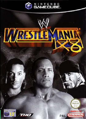 WWE WrestleMania X8 box cover front